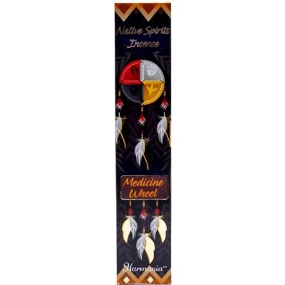 Native Spirit vonné tyčinky Medicine Wheel 15 g