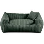 Vsepropejska Manšestr pelech pro psa s polštářkem Barva: Tmavě-modrá, Rozměr (cm): – Hledejceny.cz