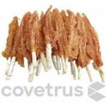 For Dogs and Cats Kuřecí filety na tyčce z buvolí kůže 6 cm 500 g – Zboží Mobilmania