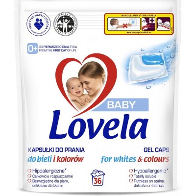Lovela Baby gelové kapsle na praní 36 PD – Hledejceny.cz