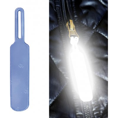 3M Reflexní taháček na zip - modrý – Zboží Dáma