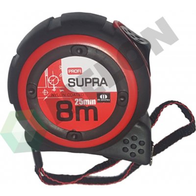 SUPRA PROFI Metr svinovací 8m/25mm 030252 – Zbozi.Blesk.cz