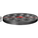 G.Gastro Pečicí plotna pro palačinkovač - 400x400x40 mm - nerezová ocel - kompatibilní s CGOM5 - D9783749 – Hledejceny.cz