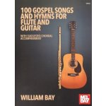 100 Gospel Songs & Hymns for Flute and Guitar příčná flétna a kytara – Sleviste.cz