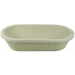 Ošatka z lisované celulózy oválná bez vzoru dlouhá 750g – Zboží Dáma