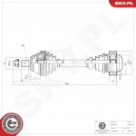 40SKV435 ESEN SKV Hnací hřídel | Zboží Auto