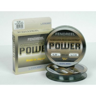 Colmic Power Fendreel 200m 0,25mm 7,5kg – Hledejceny.cz