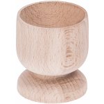 Dřevia Dřevěný stojánek na vajíčko 4x5 cm – Zboží Dáma