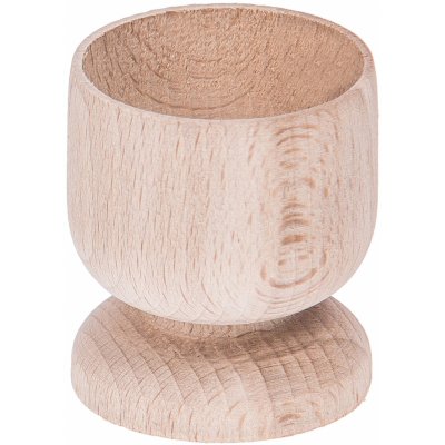 Dřevia Dřevěný stojánek na vajíčko 4x5 cm – Zboží Dáma
