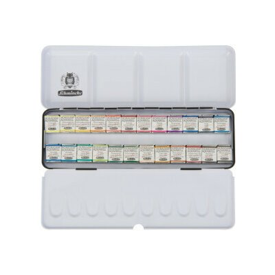 Schmincke Akademie Sada akvarelových barev 24ks – Zboží Dáma