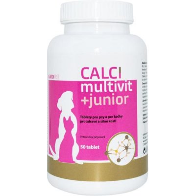 CALCImultivit+junior tablety pro psy a kočky 50 tbl – Hledejceny.cz