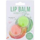 2K Duo Lip Balm Pro hydrataci rtů balzám na rty 2,8 g + balzám na rty 2,8 g Peach Watermelon