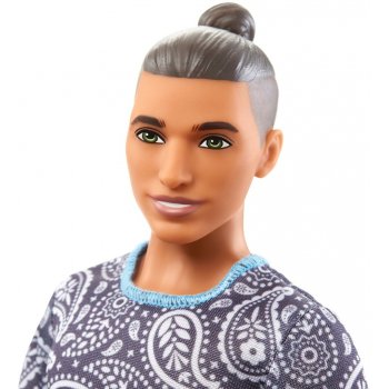Barbie model ken tričko s kašmírovým vzorem