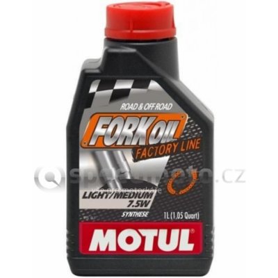 Motul Fork Oil Factory Line SAE 7,5W Light/Medium 1 l | Zboží Auto