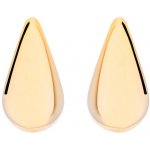 Franco Bene Pozlacené náušnice ve tvaru kapky 1562 – Zboží Dáma