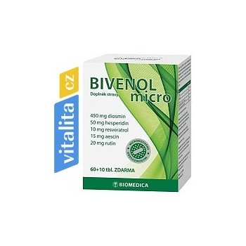 Biomedica Bivenol micro 60 + 10 tablet