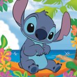 CLEMENTONI Stitch 104 dílků – Zboží Dáma