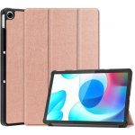 VSECHNONAMOBIL 37087 LEATHER Zaklápěcí obal Realme Pad růžovozlatý – Zboží Živě