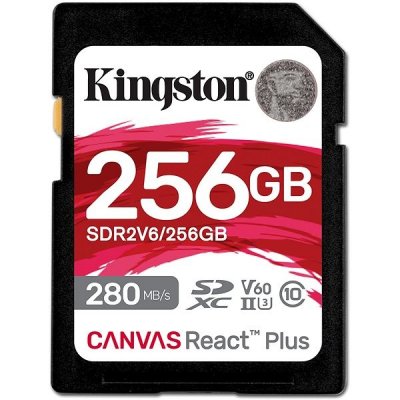 Kingston SDXC 256GB SDR2V6/256GB