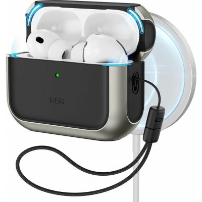 ESR Orbit HaloLock MagSafe pouzdro pro Apple AirPods Pro 3 Titanové 4894240289129 – Hledejceny.cz