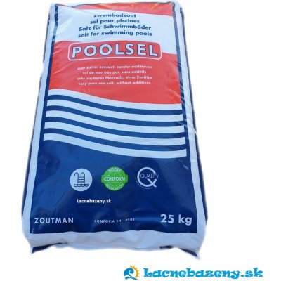 Poolsel Bazénová mořská sůl 25 kg