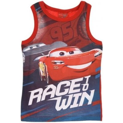 Tričko tílko Cars 1158 červené – Zboží Dáma