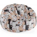 Sablio Sedací vak Cocoon Roztomilá zvířátka 75 x 45 x 35 cm – Hledejceny.cz