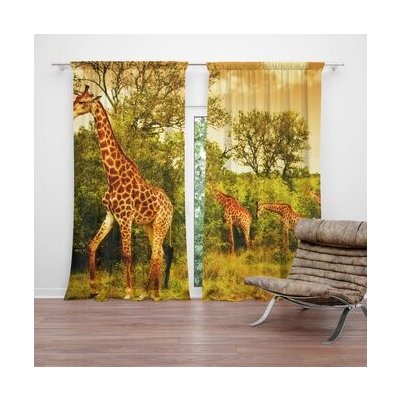 Sablio Závěs Žirafy: 2ks 140x250cm – Hledejceny.cz
