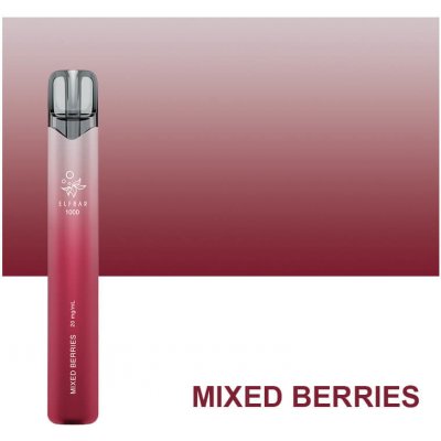 Elf Bar Mixed Berries 20 mg 1000 potáhnutí – Zboží Dáma