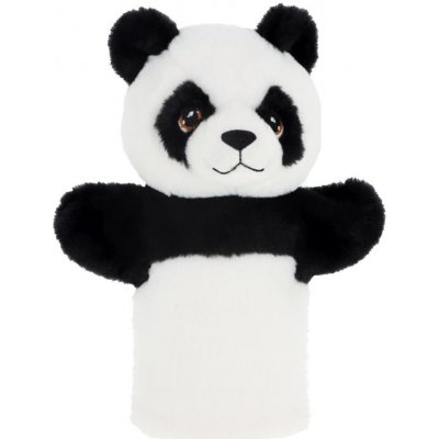 Keel Toys Keeleco plyšový maňásek na ruku eko 27 cm Panda – Zboží Dáma