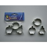 vykr. 0733 Ježek s ovocem, 3,4x4,3cm, sada-3ks – Hledejceny.cz