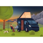 Voucher 4camping Elektronický dárkový poukaz Design poukazu: Obytňák / Hodnota poukazu: 2000 – Zboží Dáma