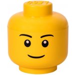 LEGO® Žlutý úložný box Boy 24 cm – Hledejceny.cz