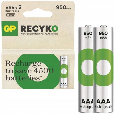 GP ReCyko+ 950 AAA 2ks AB012GPN3AB2 – Sleviste.cz