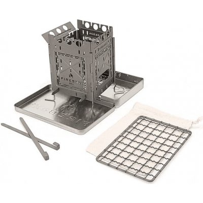 Firebox Outdoors DŘÍVKÁČ FREESTYLE Titanium Single Stove Kit – Sleviste.cz
