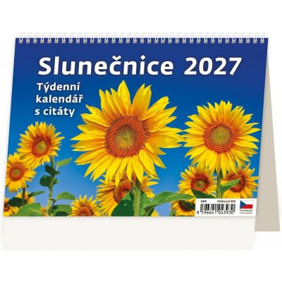 stolní Slunečnice 21,1cm x 14,8cm, S40-27 2027 – Zboží Mobilmania