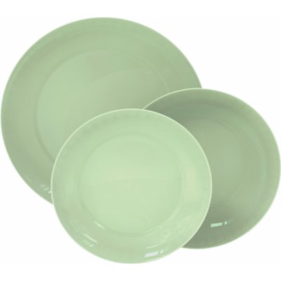 Luminarc jídelní sada Apy Paradise Green 18 ks – Zboží Dáma