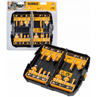 DeWALT DT90016 Sada fréz 12dílná – Zboží Dáma