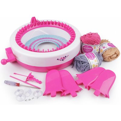 Prima-obchod Mlýnek na pletení velký pro snadné pletení, barva 2 bílá – Hledejceny.cz