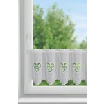 Záclona SRDCE s KVĚTY - 60 cm – Hledejceny.cz