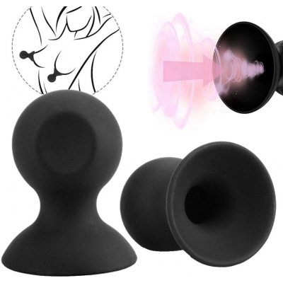 SuperLove Silicone Comfort Nipple Suckers Black – Hledejceny.cz