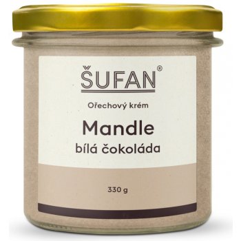 Šufan Mandlové máslo s bílou čokoládou 330 g