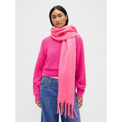 GAP Šála s příměsí vlny Růžová ONESIZE Růžová – Zbozi.Blesk.cz