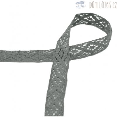 Krajka paličkovaná khaki, šíře 20 mm – Zboží Dáma