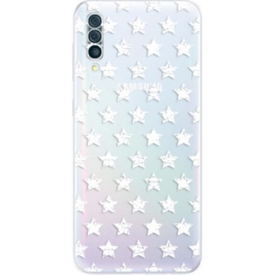 Pouzdro iSaprio - Stars Pattern Samsung Galaxy A50 bílé – Zbozi.Blesk.cz