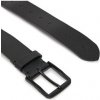 Pásek Calvin Klein Pánský pásek Classic Flat R Lthr Belt K50K511421 Černá
