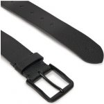 Calvin Klein pánský pásek Classic Flat R Lthr belt K50K511421 Černá