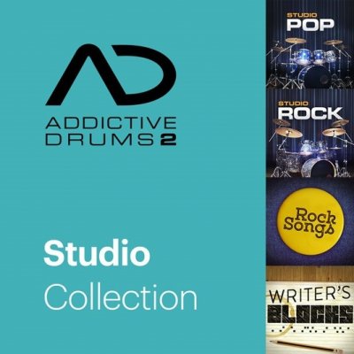 XLN AUDIO Addictive Drums 2: Studio Collection – Zboží Živě