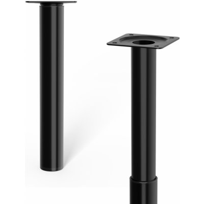 Walteco Nábytková noha průměr 30 mm výškově nastavitelná 210-350 mm černá 50393 – Sleviste.cz