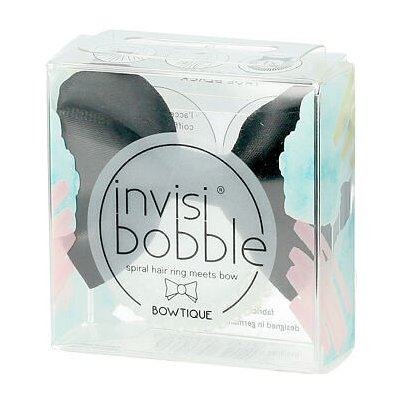 Invisibobble Bowtique Spiral Hair Ring Meets Bow (True Black) 1 ks – Hledejceny.cz